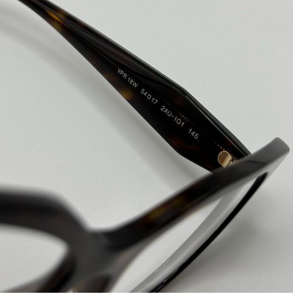 PRADA Eyeglasses PR18WV 2AU101 Tortoise Demo Lens Women NEW - Picture 6 of 12
